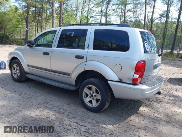 2005 Dodge Durango SLT with VIN 1D4HB48D55F590389, listed as a IAAI auction lot 41985742 with 233,226 mi miles and . Bid and sale history available at DreamBid. Image 3.