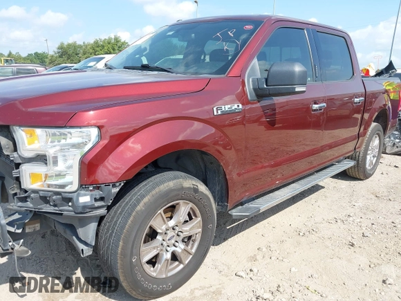 2017 Ford F-150 XL with VIN 1FTEW1EF6HKC42167, listed as a IAAI auction lot 42320724 with 108,639 mi miles and . Bid and sale history available at DreamBid. Image 2.