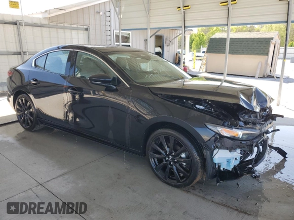 2024 Mazda Mazda3 Sedan 2.5 S Select Sport with VIN 3MZBPABM9RM415268, listed as a Copart auction lot 52137025 with 22,866 mi miles and Salvage Title. Bid and sale history available at carsss.com. Image 4.