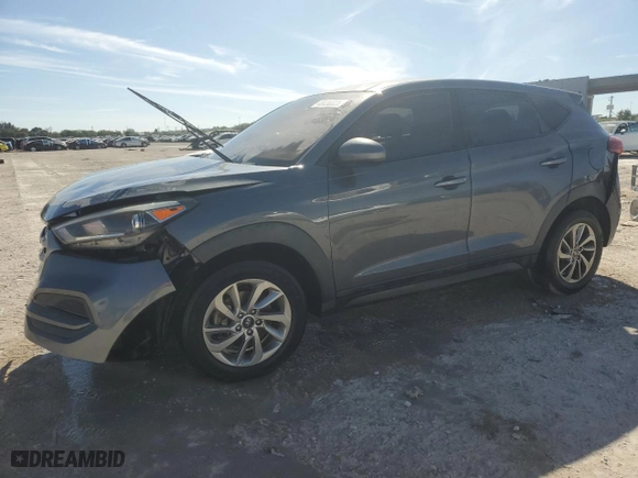2018 Hyundai Tucson SE with VIN KM8J23A48JU695366, listed as a Copart auction lot 48036825 with 115,705 mi miles and Salvage Title. Bid and sale history available at carsss.com. Image 1.
