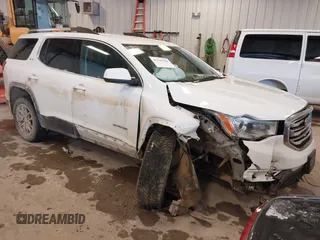 2017 GMC Acadia SLE with VIN 1GKKNSLAXHZ309934, listed as a IAAI auction lot 41235458 with 126,119 mi miles. Bid and sale history available at carsss.com. Image 1.