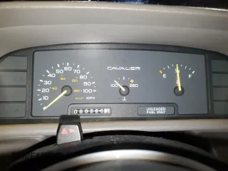 1993 Chevrolet Cavalier with VIN 1G1JC8442P7338095, listed as a Copart auction lot 84003564 with 60,536 mi miles and Salvage Title. Bid and sale history available at DreamBid. Image 9.