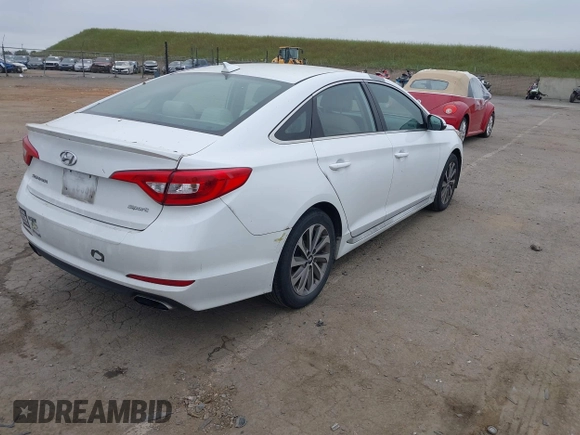 2017 Hyundai Sonata Sport with VIN 5NPE34AFXHH450678, listed as a IAAI auction lot 42078116 with 100,756 mi miles and . Bid and sale history available at DreamBid. Image 4.