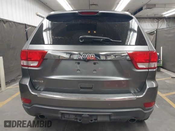 2013 Jeep Grand Cherokee Limited with VIN 1C4RJEBT9DC547491, listed as a IAAI auction lot 41969275 with 161,600 mi miles. Bid and sale history available at carsss.com. Image 17.