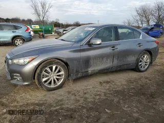 2017 Infiniti Q50 3.0t Signature Edition with VIN JN1EV7AR0HM836198, listed as a Copart auction lot 88823425 with 238,634 mi miles and Salvage Title. Bid and sale history available at carsss.com. Image 1.