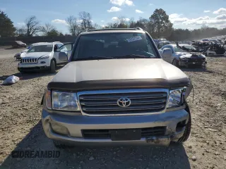 2005 Toyota Land Cruiser with VIN JTEHT05J052078667, listed as a Copart auction lot 79737734 with 222,720 mi miles and Salvage Title. Bid and sale history available at carsss.com. Image 5.