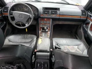 1995 Mercedes-Benz S 320 with VIN WDBGA32E5SA274778, listed as a Copart auction lot 45676305 with 102,942 mi miles and Salvage Title. Bid and sale history available at DreamBid. Image 8.
