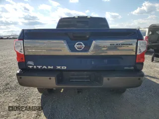 2016 Nissan Titan SV with VIN 1N6BA1F25GN508642, listed as a Copart auction lot 50738195 with 109,527 mi miles and Salvage title. Bid and sale history available at DreamBid. Image 6.