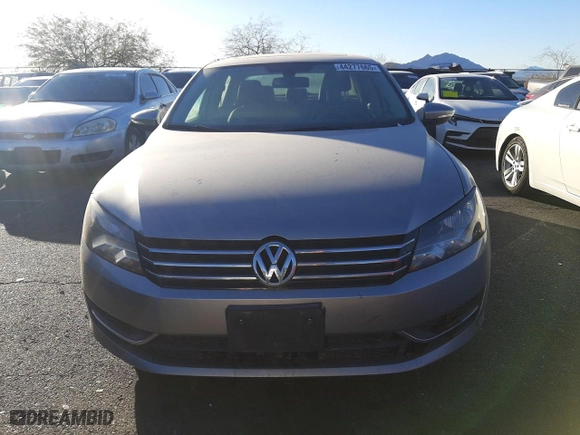 2012 Volkswagen Passat SE with VIN 1VWBP7A39CC054807, listed as a Copart auction lot 44277665 with 113,074 mi miles and Salvage Title. Bid and sale history available at carsss.com. Image 5.