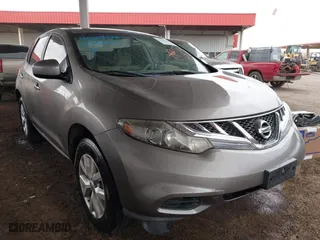 2012 Nissan Murano SL with VIN JN8AZ1MU8CW105856, listed as a IAAI auction lot 41929513 with 180,825 mi miles. Bid and sale history available at carsss.com. Image 1.