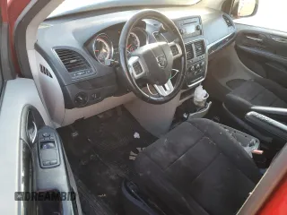 2013 Dodge Grand Caravan SE with VIN 2C4RDGBG9DR807434, listed as a Copart auction lot 42413335 with 255,497 mi miles and Salvage Title. Bid and sale history available at DreamBid. Image 8.