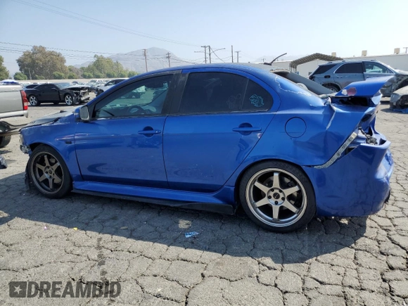 2016 Mitsubishi Lancer GT with VIN JA32U8FW6GU008662, listed as a Copart auction lot 73247264 with 57,840 mi miles and Salvage Title. Bid and sale history available at DreamBid. Image 2.