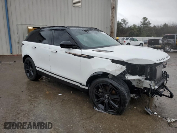 2022 Land Rover Range Rover Velar R-Dynamic S z VIN SALYT2EX5NA334353, wystawiony jako Copart lot #43077925 z przebiegiem 25 336 mil mil oraz Szkoda całkowita • Salvage title. Historia ofert i sprzedaży dostępna na DreamBid. Obrazek 4.