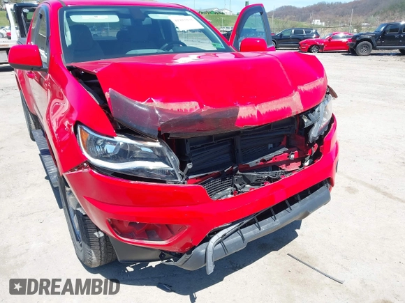2019 Chevrolet Colorado 4WD Work Truck with VIN 1GCHTBEA5K1255781, listed as a IAAI auction lot 41983838 with 62,972 mi miles. Bid and sale history available at carsss.com. Image 6.