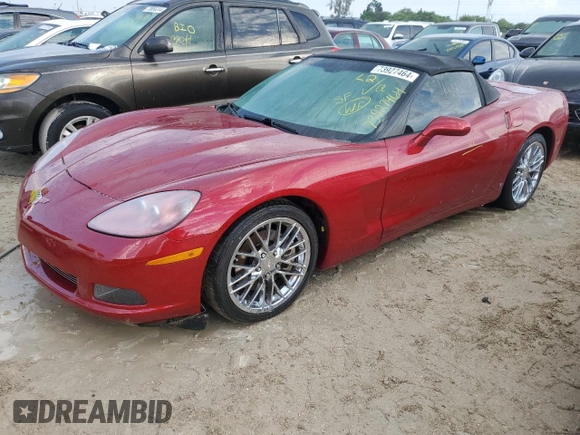 2008 Chevrolet Corvette with VIN 1G1YY36W685125813, listed as a Copart auction lot 73927464 with 0 mi miles and Non Repairable. Bid and sale history available at carsss.com. Image 1.