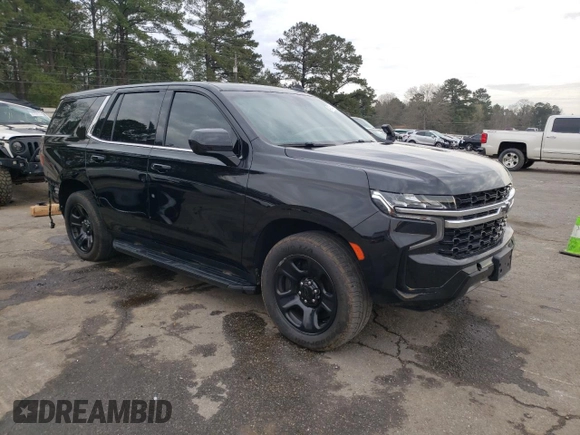 2021 Chevrolet Tahoe Commercial with VIN 1GNSCLED8MR450579, listed as a Copart auction lot 47252075 with 67,917 mi miles and Salvage title. Bid and sale history available at DreamBid. Image 4.