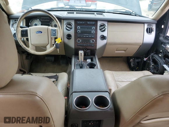 2014 Ford Expedition Max XLT with VIN 1FMJK1H54EEF51123, listed as a Copart auction lot 50251385 with 203,362 mi miles and Salvage title. Bid and sale history available at DreamBid. Image 8.