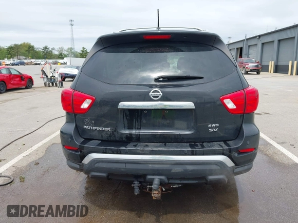 2017 Nissan Pathfinder SV z VIN 5N1DR2MM4HC649189, wystawiony jako IAAI lot #42220229 z przebiegiem 149 707 mil mil oraz . Historia ofert i sprzedaży dostępna na DreamBid. Obrazek 17.