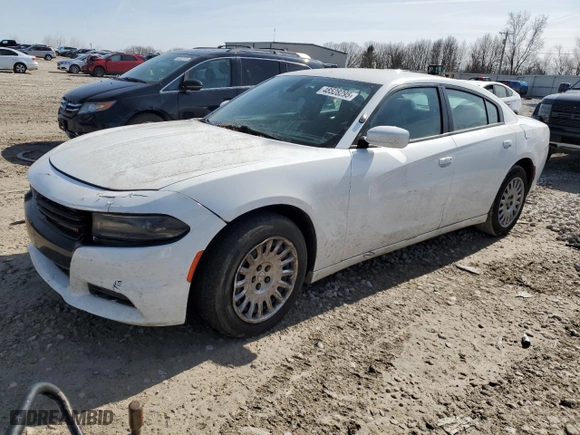 2016 Dodge Charger Police with VIN 2C3CDXKT6GH223543, listed as a Copart auction lot 48528295 with 112,421 mi miles and Clean Title. Bid and sale history available at carsss.com. Image 1.