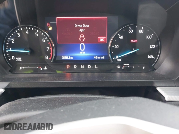 2022 Ford Explorer XLT with VIN 1FMSK8DH6NGC07066, listed as a IAAI auction lot 41856343 with 31,711 mi miles and . Bid and sale history available at DreamBid. Image 7.