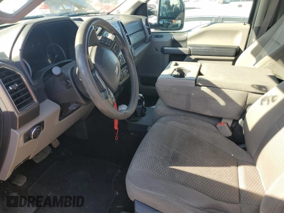 2019 Ford Super Duty F-250 SRW XL with VIN 1FT7W2BT2KEC40480, listed as a Copart auction lot 40177334 with 0 mi miles and Salvage Title. Bid and sale history available at carsss.com. Image 7.
