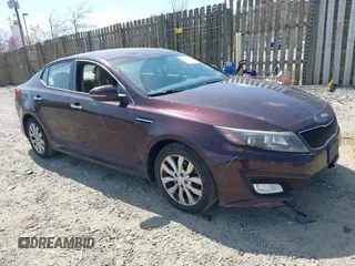 2015 Kia Optima EX with VIN 5XXGN4A70FG392200, listed as a IAAI auction lot 41922894 with 237,454 mi miles. Bid and sale history available at carsss.com. Image 1.