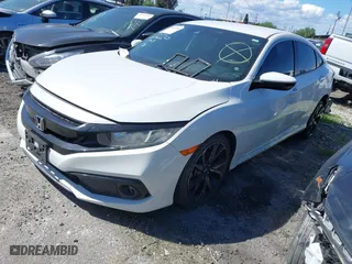 2019 Honda Civic Sedan Sport with VIN 2HGFC2F81KH517530, listed as a IAAI auction lot 41664460 with NaN miles. Bid and sale history available at carsss.com. Image 19.