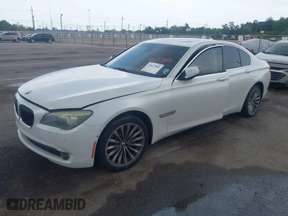 2011 BMW 7 Series 750i with VIN WBAKA8C56BCY37281, listed as a IAAI auction lot 42637801 with 122,263 mi miles and . Bid and sale history available at DreamBid. Image 14.