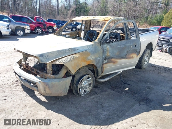 2018 Ram 2500 Tradesman with VIN 3C6LR5AT6JG378370, listed as a IAAI auction lot 41867900 with 1 mi miles. Bid and sale history available at carsss.com. Image 2.