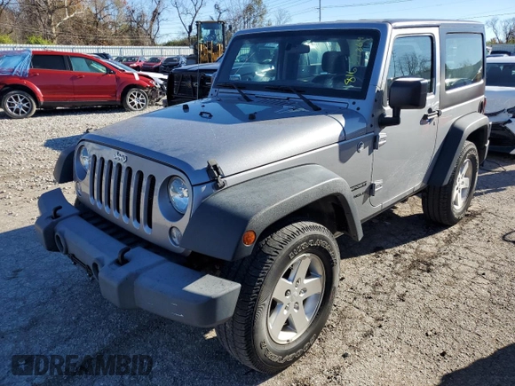 2015 Jeep Wrangler Sport with VIN 1C4AJWAG8FL540932, listed as a Copart auction lot 81637864 with 65,183 mi miles and Clean title. Bid and sale history available at DreamBid. Image 1.