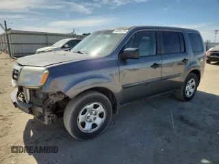 2012 Honda Pilot LX z VIN 5FNYF4H27CB075489, wystawiony jako Copart lot #58254775 z przebiegiem 111 144 mil mil oraz Szkoda całkowita • Salvage title. Historia ofert i sprzedaży dostępna na DreamBid. Obrazek 1.