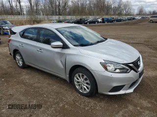 2019 Nissan Sentra S with VIN 3N1AB7AP3KY221073, listed as a Copart auction lot 53908665 with 128,640 mi miles and Clean Title. Bid and sale history available at carsss.com. Image 4.