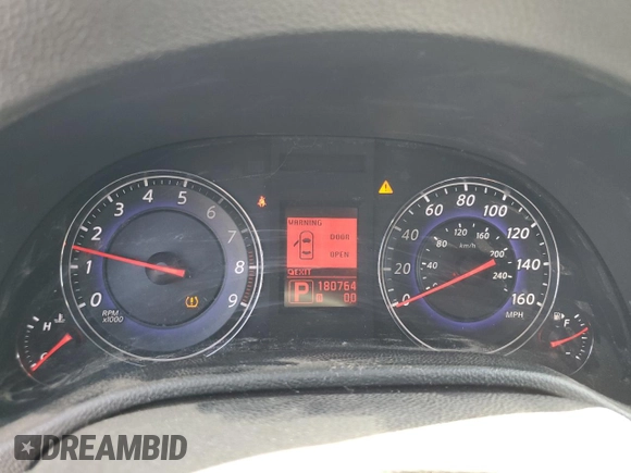 2008 Infiniti G35 x with VIN JNKBV61F68M262740, listed as a Copart auction lot 65799064 with 180,764 mi miles and Clean Title. Bid and sale history available at DreamBid. Image 9.