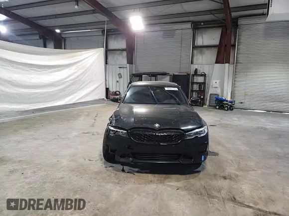 2019 BMW 3 Series 330i xDrive with VIN WBA5R7C57KAJ87310, listed as a Copart auction lot 42261105 with 0 mi miles and Salvage Title. Bid and sale history available at carsss.com. Image 11.