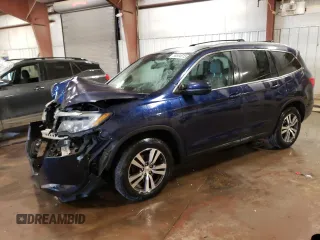 2016 Honda Pilot EX-L with VIN 5FNYF5H54GB047834, listed as a Copart auction lot 59594515 with 220,374 mi miles and Clean title. Bid and sale history available at DreamBid. Image 1.
