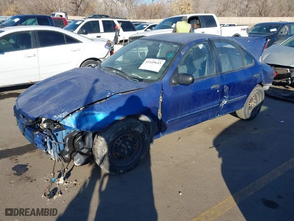 2003 Chevrolet Cavalier with VIN 1G1JC52F137189689, listed as a IAAI auction lot 41449643 with 1 mi miles. Bid and sale history available at carsss.com. Image 2.