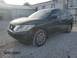 2014 Nissan Pathfinder S with VIN 5N1AR2MN7EC699463, listed as a Copart auction lot 49678055 with 120,662 mi miles and Clean Title. Bid and sale history available at carsss.com. Image 1.