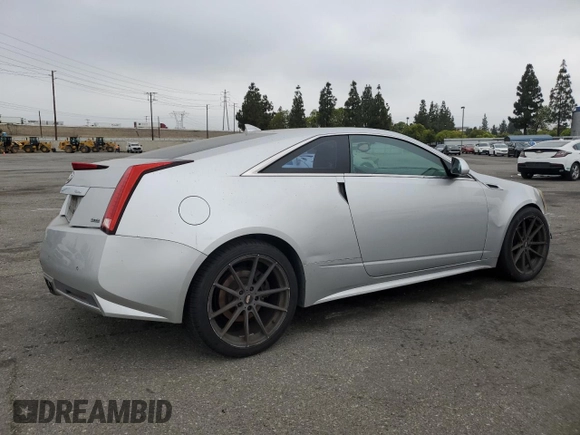 2011 Cadillac CTS with VIN 1G6DC1ED7B0166435, listed as a Copart auction lot 62195115 with 162,879 mi miles and Salvage title. Bid and sale history available at DreamBid. Image 3.