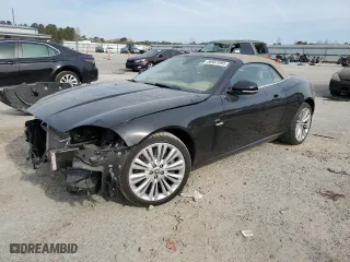 2010 Jaguar XK with VIN SAJWA4GB6ALB36756, listed as a Copart auction lot 50907095 with 39,813 mi miles and Salvage Title. Bid and sale history available at carsss.com. Image 1.