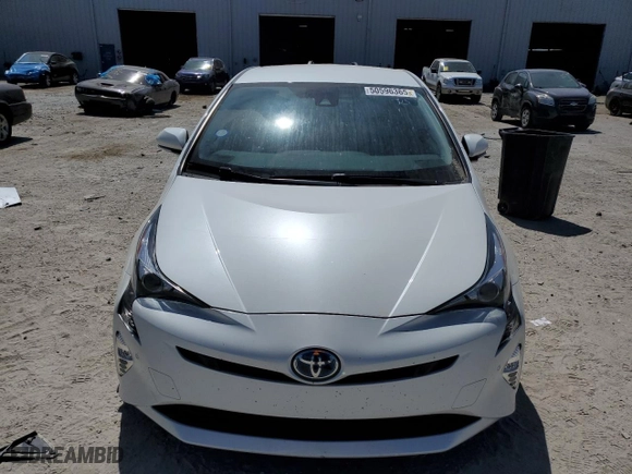2018 Toyota Prius Two with VIN JTDKARFU1J3066044, listed as a Copart auction lot 50596365 with 25,232 mi miles and Salvage Title. Bid and sale history available at carsss.com. Image 5.