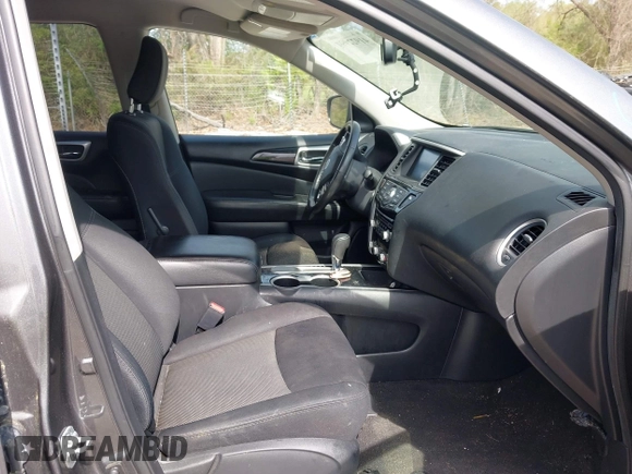 2019 Nissan Pathfinder S with VIN 5N1DR2MN2KC618863, listed as a IAAI auction lot 41922994 with 143,693 mi miles and . Bid and sale history available at DreamBid. Image 5.