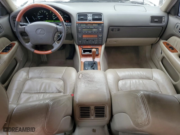 1998 Lexus LS 400 Luxury Sdn with VIN JT8BH28F5W0130899, listed as a Copart auction lot 80589624 with 264,056 mi miles and Clean Title. Bid and sale history available at carsss.com. Image 8.