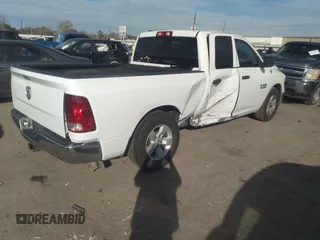 2018 Ram 1500 Tradesman with VIN 1C6RR6FG4JS299428, listed as a IAAI auction lot 41360381 with 46,751 mi miles and . Bid and sale history available at DreamBid. Image 4.