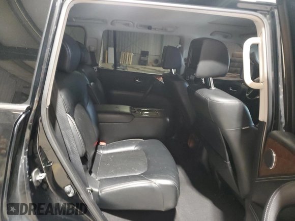 2015 Infiniti QX80 with VIN JN8AZ2NE7F9080402, listed as a Copart auction lot 52141295 with 0 mi miles and Salvage Title. Bid and sale history available at carsss.com. Image 11.