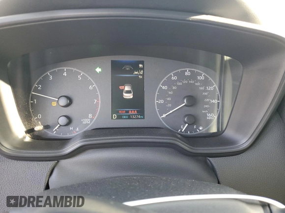 2024 Toyota Corolla LE with VIN 5YFB4MDE7RP136171, listed as a Copart auction lot 52683815 with 13,274 mi miles and Salvage title. Bid and sale history available at DreamBid. Image 9.