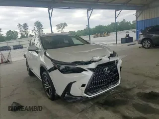 2025 Lexus NX 350 Premium with VIN JTJGGCEZ4S5010715, listed as a Copart auction lot 54897185 with 15,624 mi miles and Salvage title. Bid and sale history available at DreamBid. Image 14.