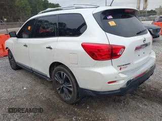 2018 Nissan Pathfinder SL with VIN 5N1DR2MN6JC643618, listed as a IAAI auction lot 41485697 with 1 mi miles. Bid and sale history available at carsss.com. Image 3.