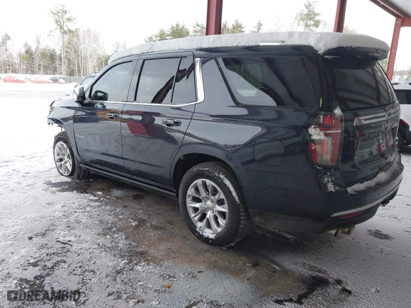 2023 Chevrolet Tahoe Premier with VIN 1GNSKSKL6PR545302, listed as a IAAI auction lot 41017179 with 16,877 mi miles. Bid and sale history available at carsss.com. Image 3.