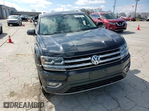 2019 Volkswagen Atlas SEL with VIN 1V2ER2CA3KC555133, listed as a Copart auction lot 47826625 with 86,182 mi miles and Salvage title. Bid and sale history available at DreamBid. Image 14.