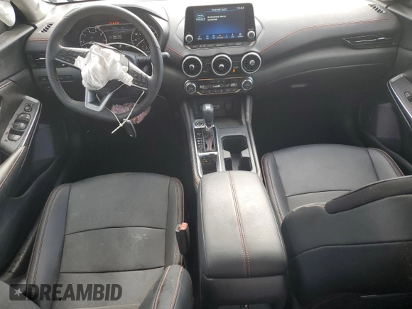 2024 Nissan Sentra SR with VIN 3N1AB8DV4RY279834, listed as a Copart auction lot 53889455 with 5,901 mi miles and Salvage title. Bid and sale history available at DreamBid. Image 8.
